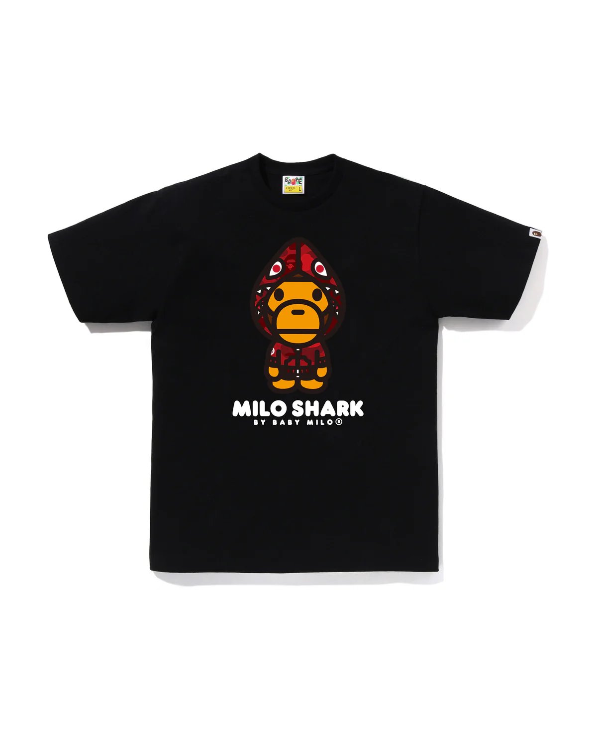 BAPE Color Camo Milo Shark FZH Tee product image 3