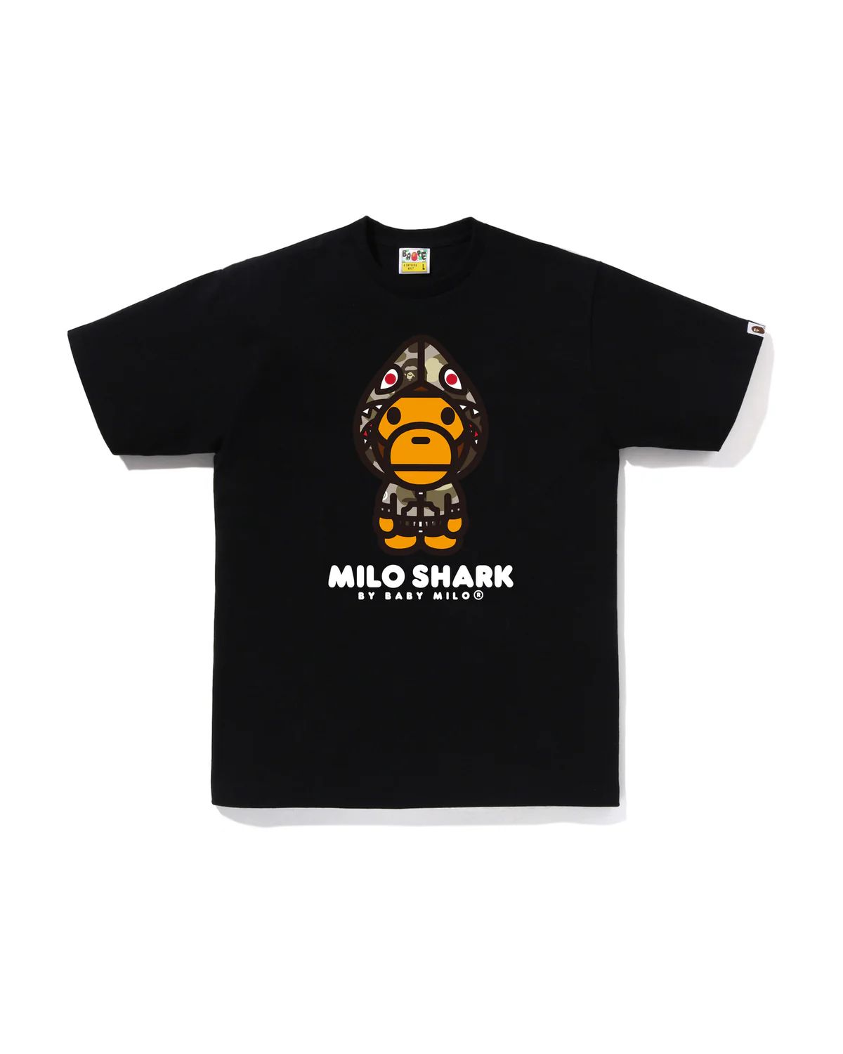 BAPE Color Camo Milo Shark FZH Tee product image 2
