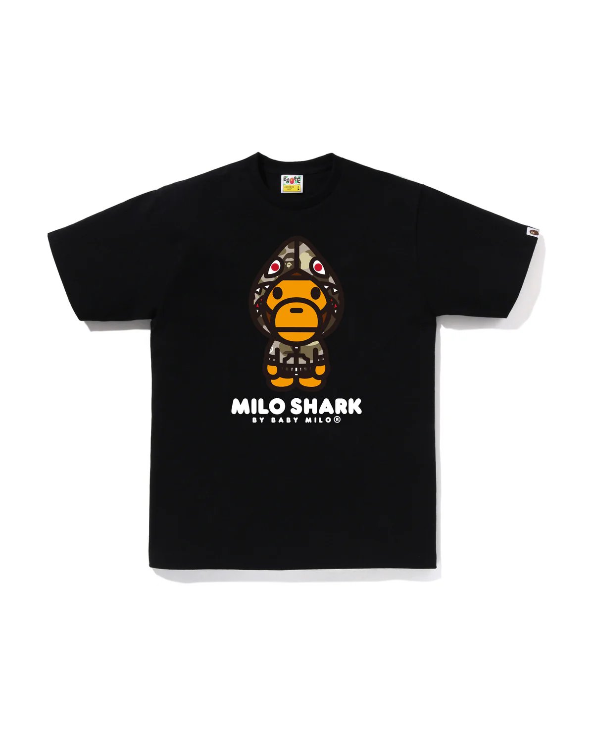 BAPE Color Camo Milo Shark FZH Tee product image 2