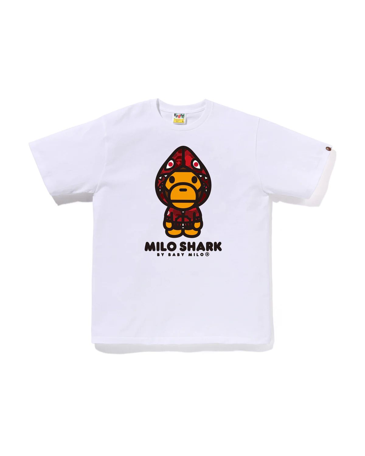 BAPE Color Camo Milo Shark FZH Tee product image 6