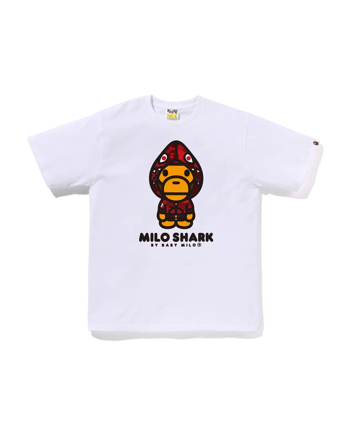 BAPE Color Camo Milo Shark FZH Tee product image 6