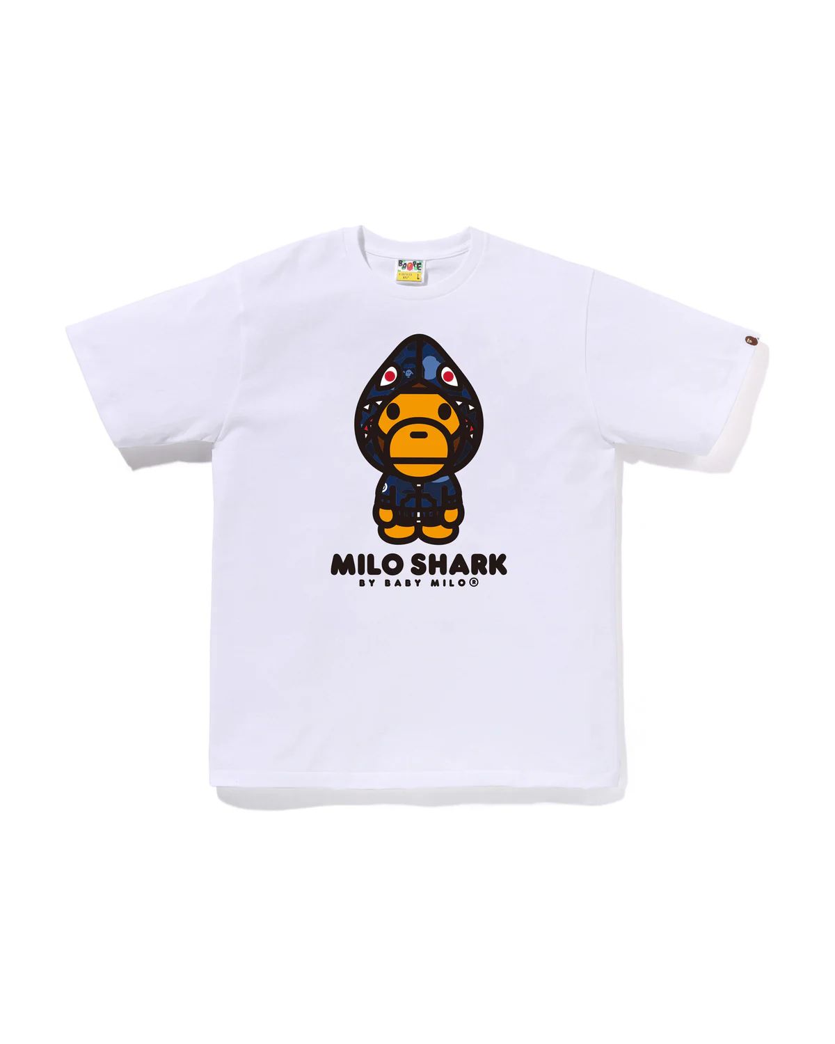 BAPE Color Camo Milo Shark FZH Tee product image 4