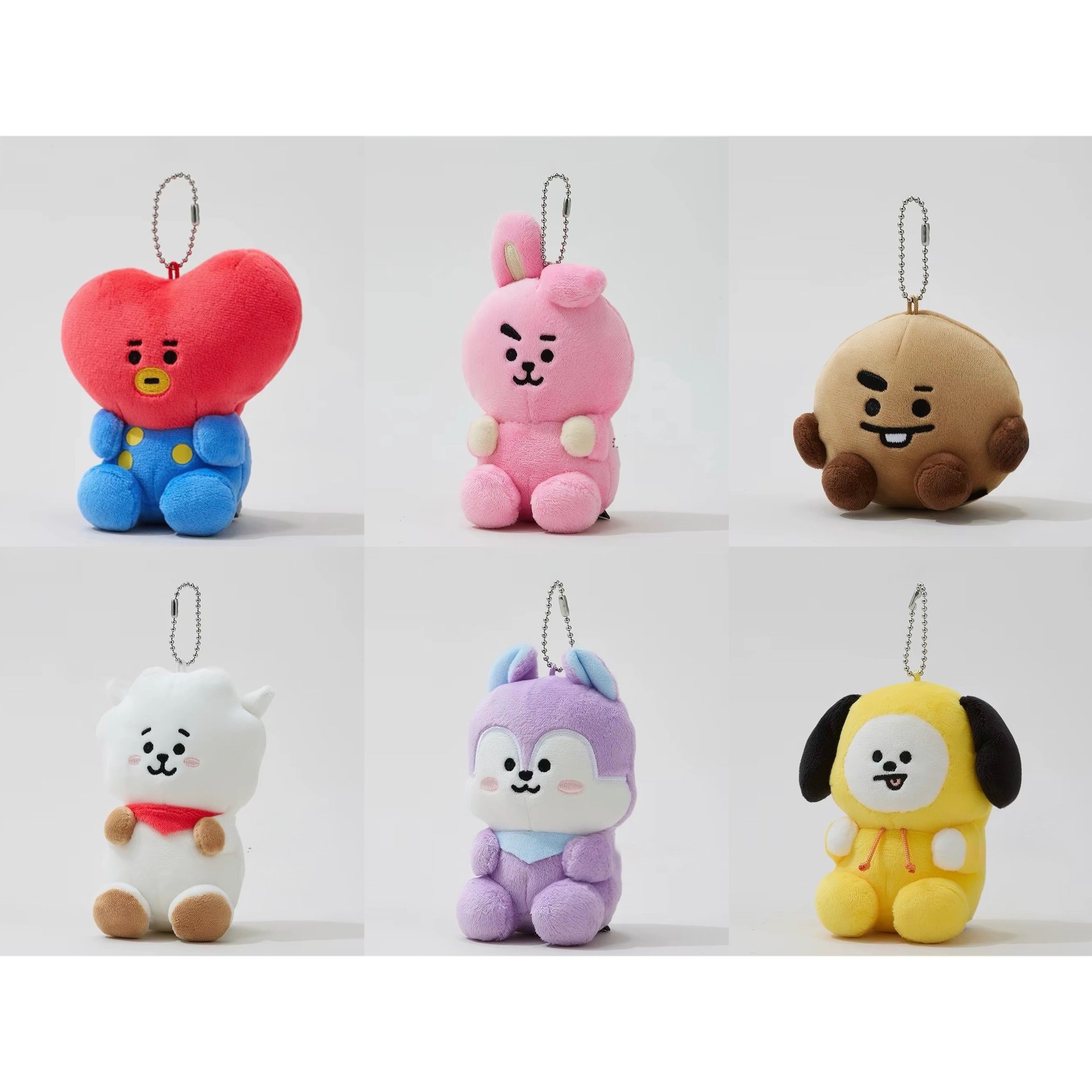 BTS BT21 Travel Series Plush Pendant