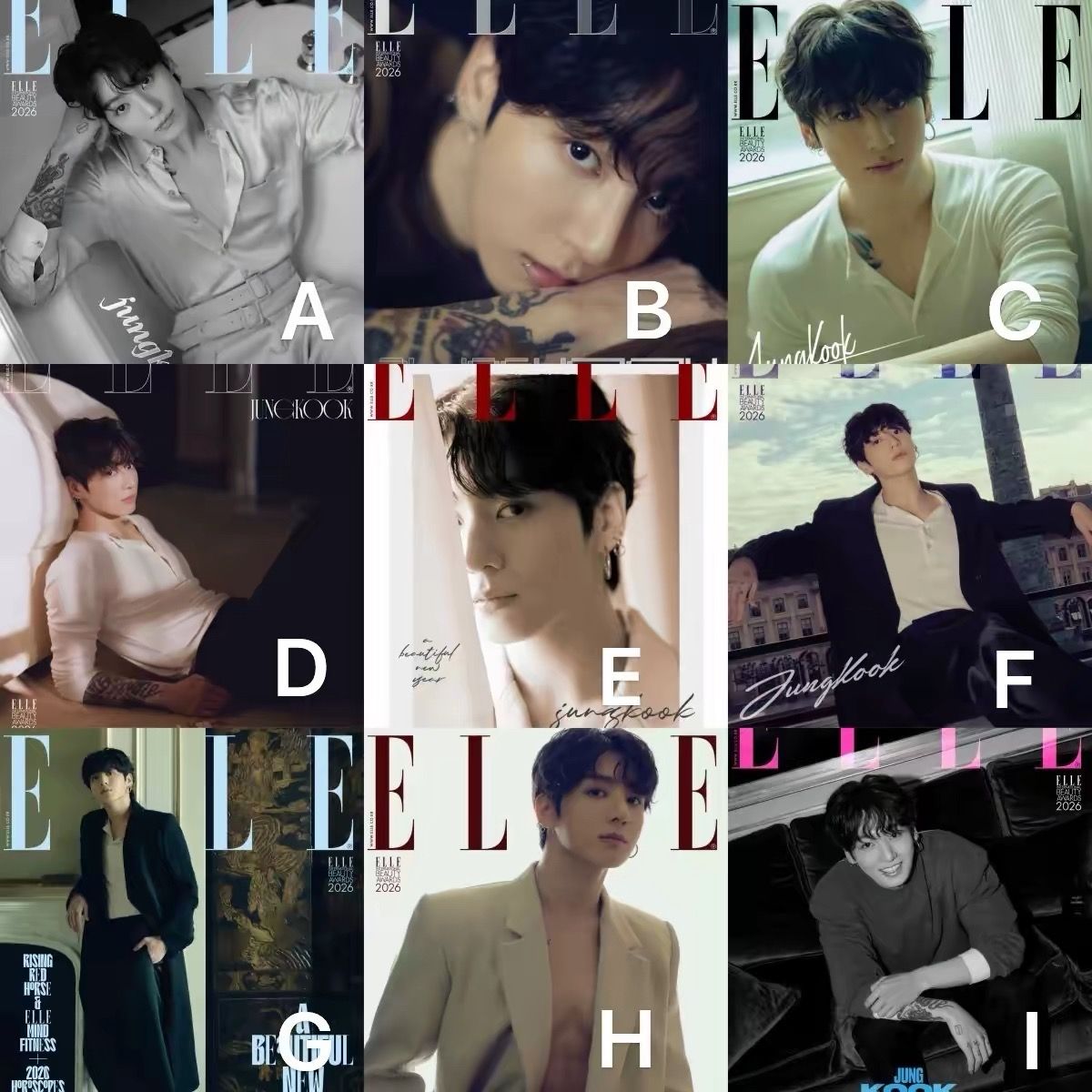BTS JUNGKOOK Elle Korea Magazine (01.2026)