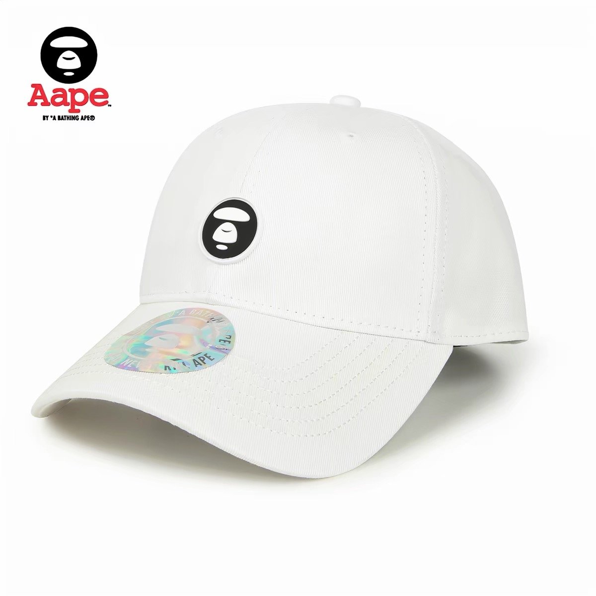 AAPE Ape Badge Letter Embroidered Classic Baseball Cap product image 3