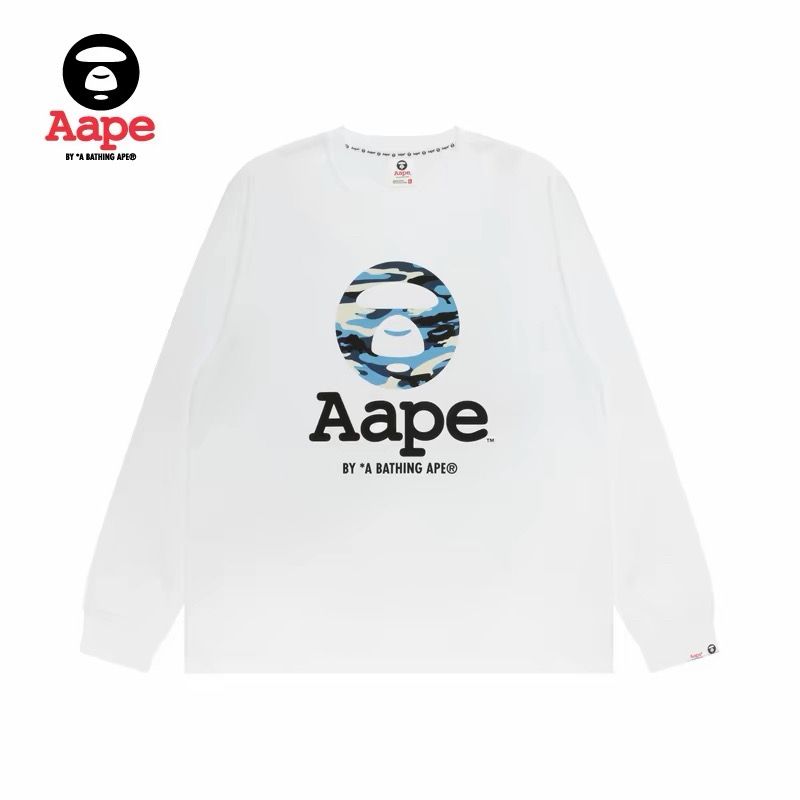 LNGSHOT Style Classic Camo Aape Long Sleeve T-Shirt  product image 4