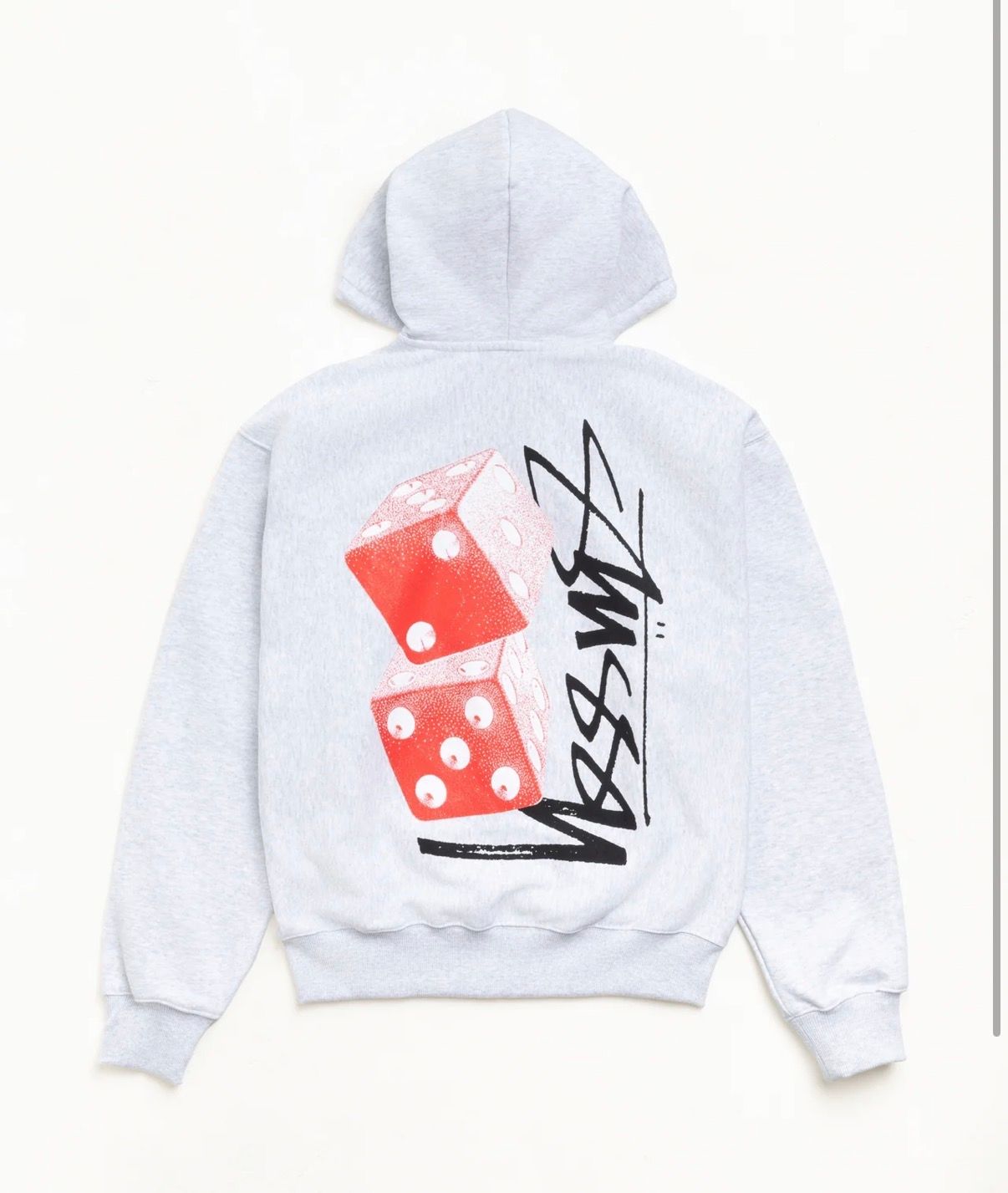 STUSSY TALL DICE ZIP HOODIE