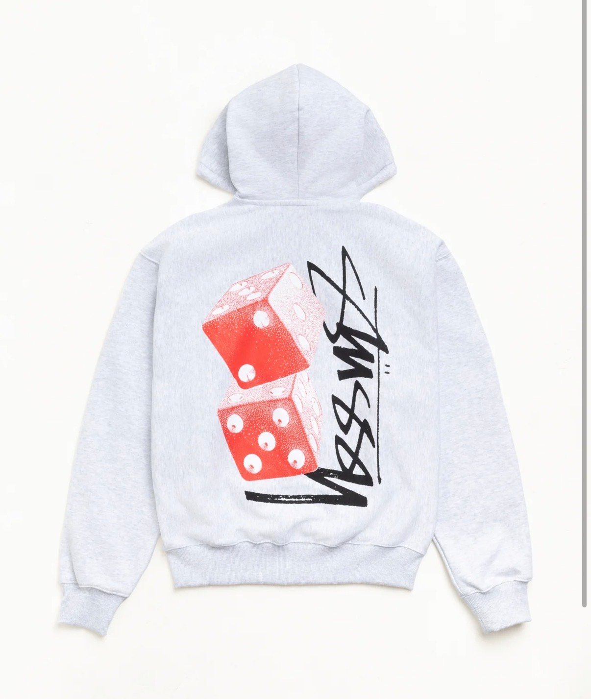 STUSSY TALL DICE ZIP HOODIE