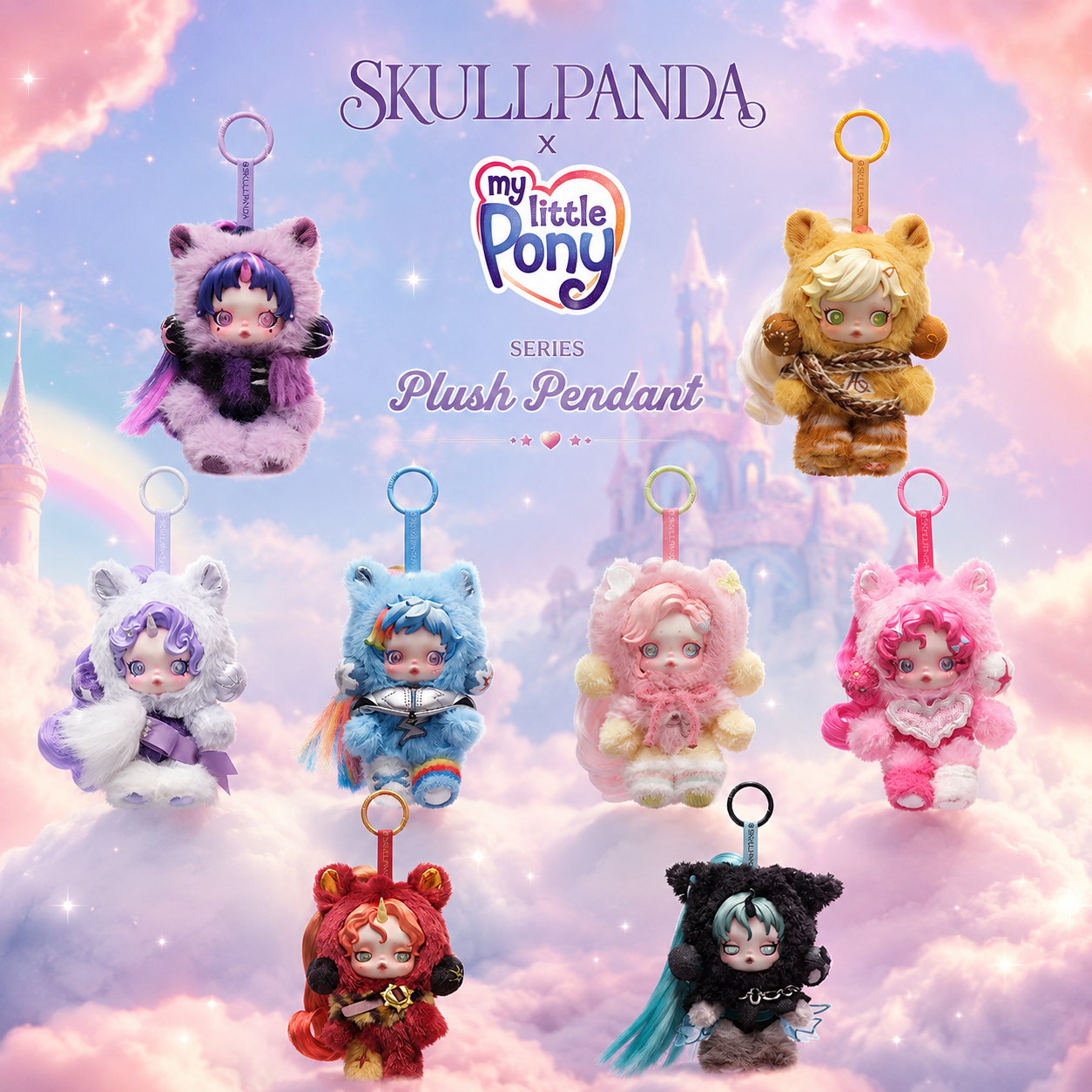 SKULLPANDA x My Little Pony Series Plush Pendant product image 1