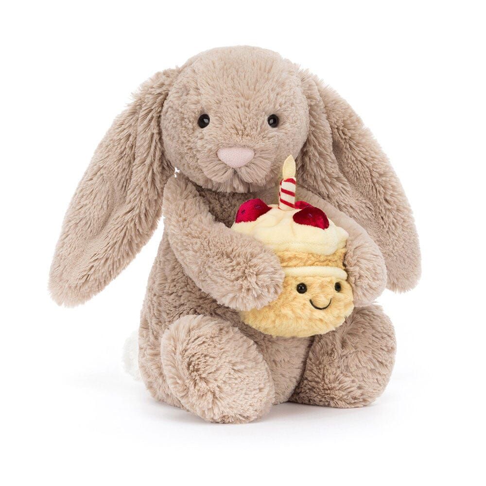 JELLYCAT BASHFUL BEIDGE BIRTHDAY BUNNY product image 1