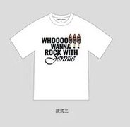 MINISO x JENNIE SHORT SLEEVE TEE (BLACK/WHITE) product image 3