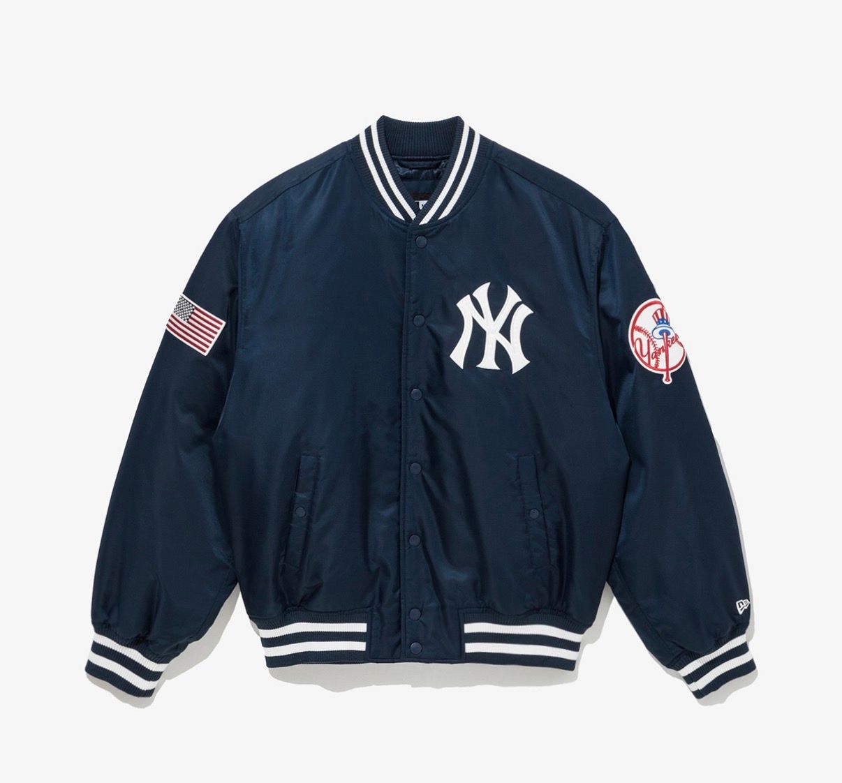 MLB New York Yankees Authentic Stadium Jacket Navy (Worn By Sohee)
