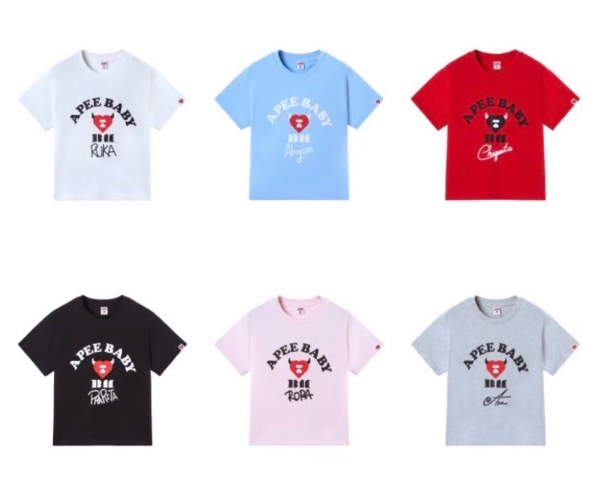 APEE x BABYMONSTER HAND SIGNATURE TEE
