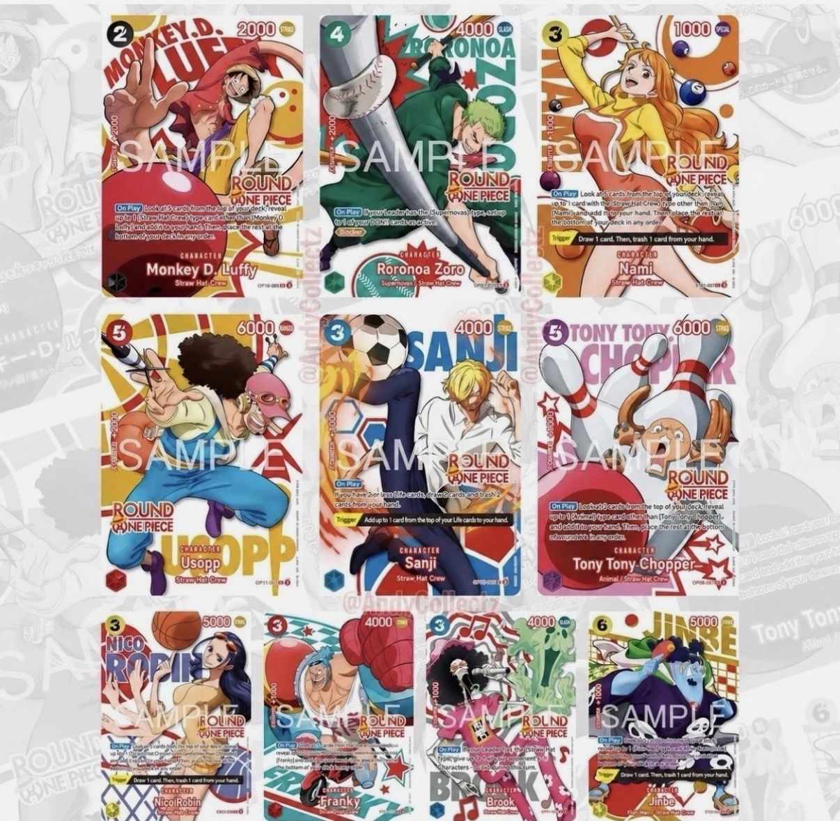 ONE PIECE Card Game ROUND1 Collaboration Random Promo Card Pack Japanese Version product image 2