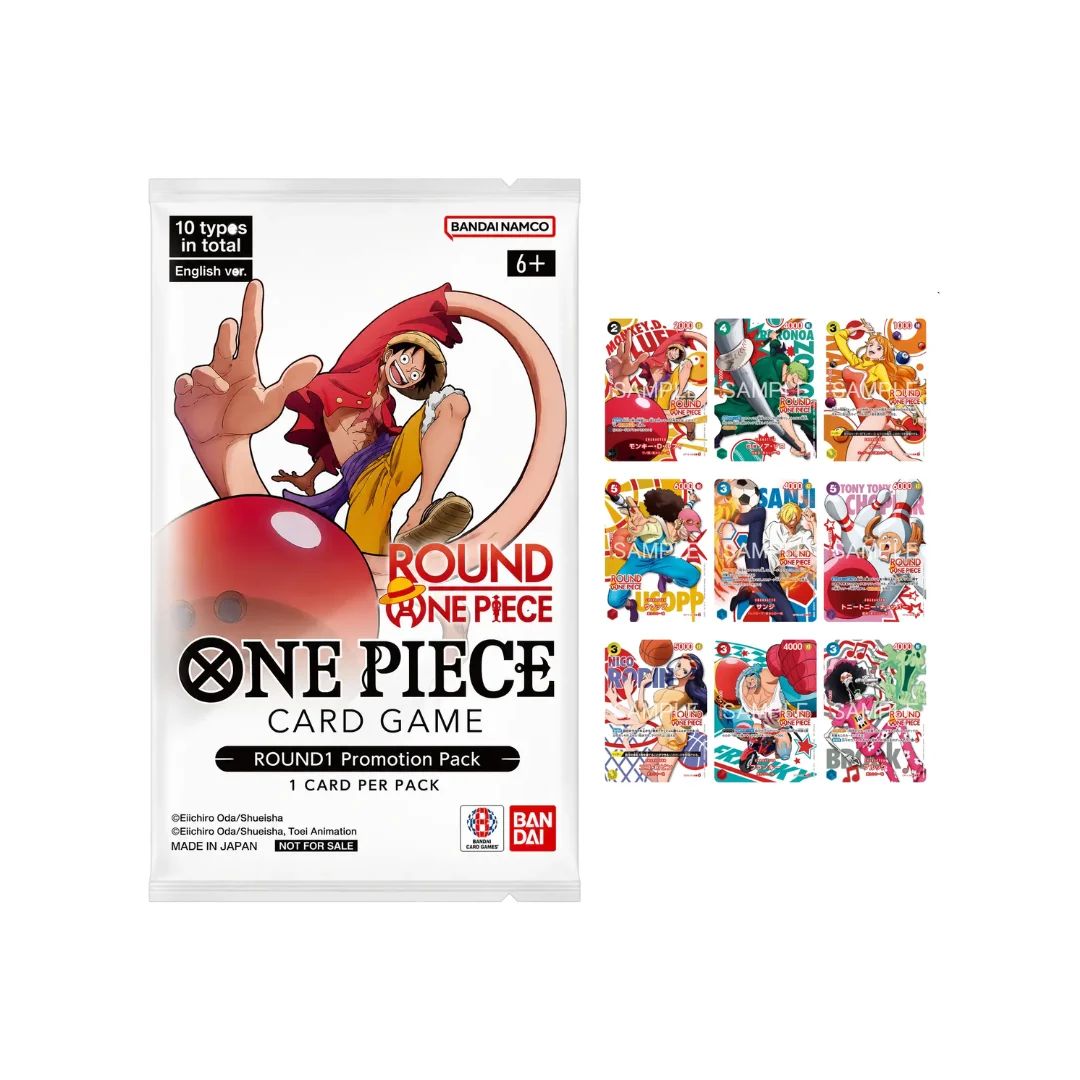 ONE PIECE Card Game ROUND1 Collaboration Random Promo Card Pack Japanese Version product image 1