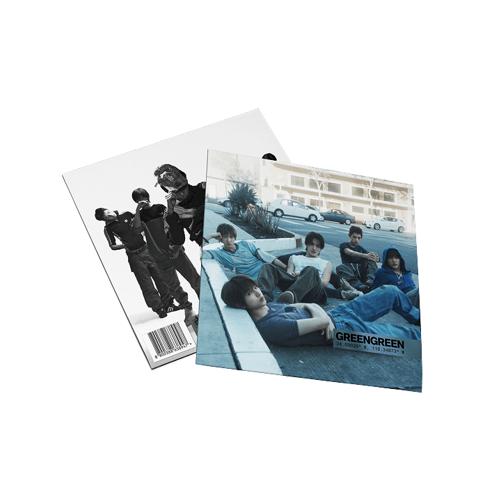 CORTIS The 2nd EP [Green Green_playextend] Vinyl STUDIO + STREET Version product image 1