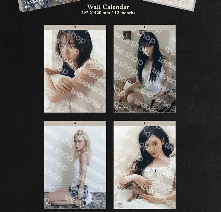 Aespa 2027 Season Greeting (Wall Calendar) product image 2