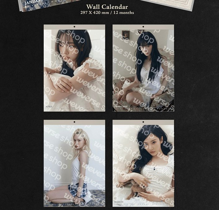 Aespa 2027 Season Greeting (Wall Calendar) product image 2