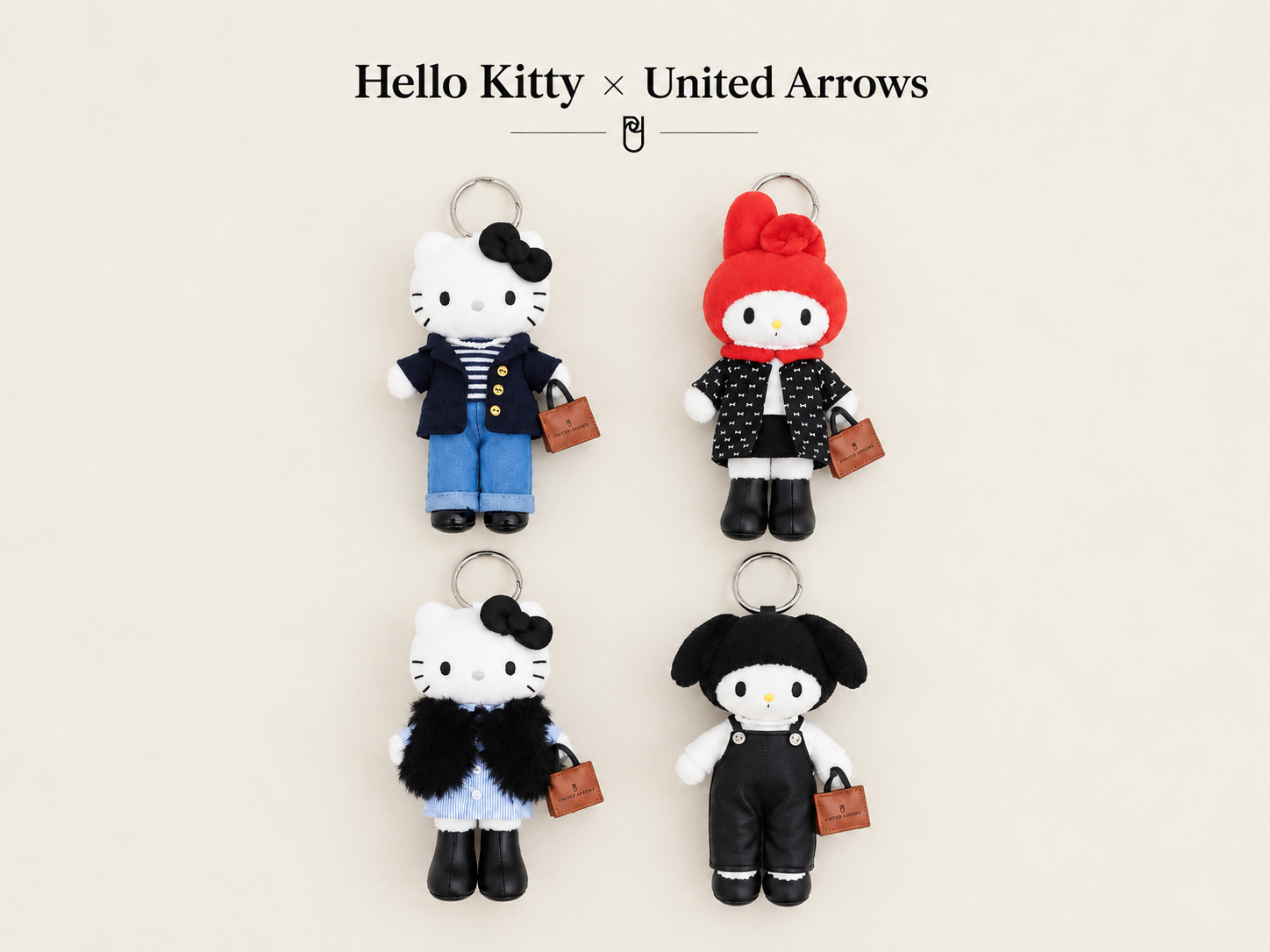 Hello Kitty x United Arrows Plush Pendant product image 1