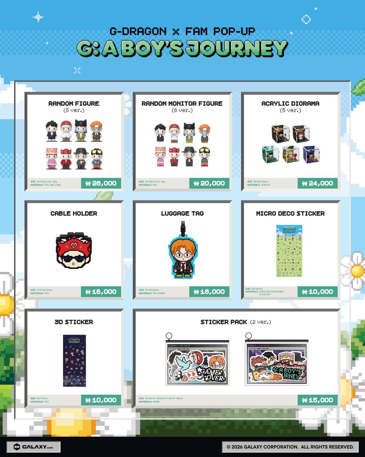 G-DRAGON x FAM POP-UP <G: A BOY’S JOURNEY> product image 2