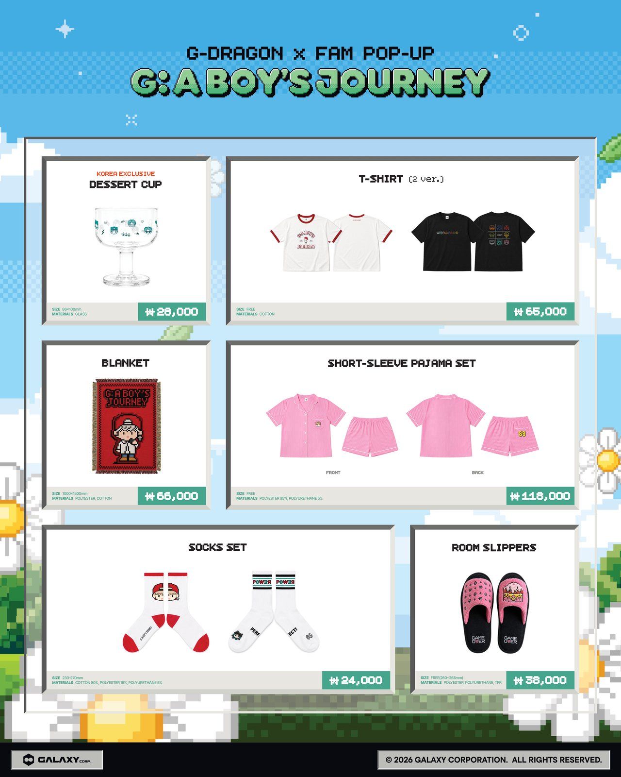 G-DRAGON x FAM POP-UP <G: A BOY’S JOURNEY> product image 4