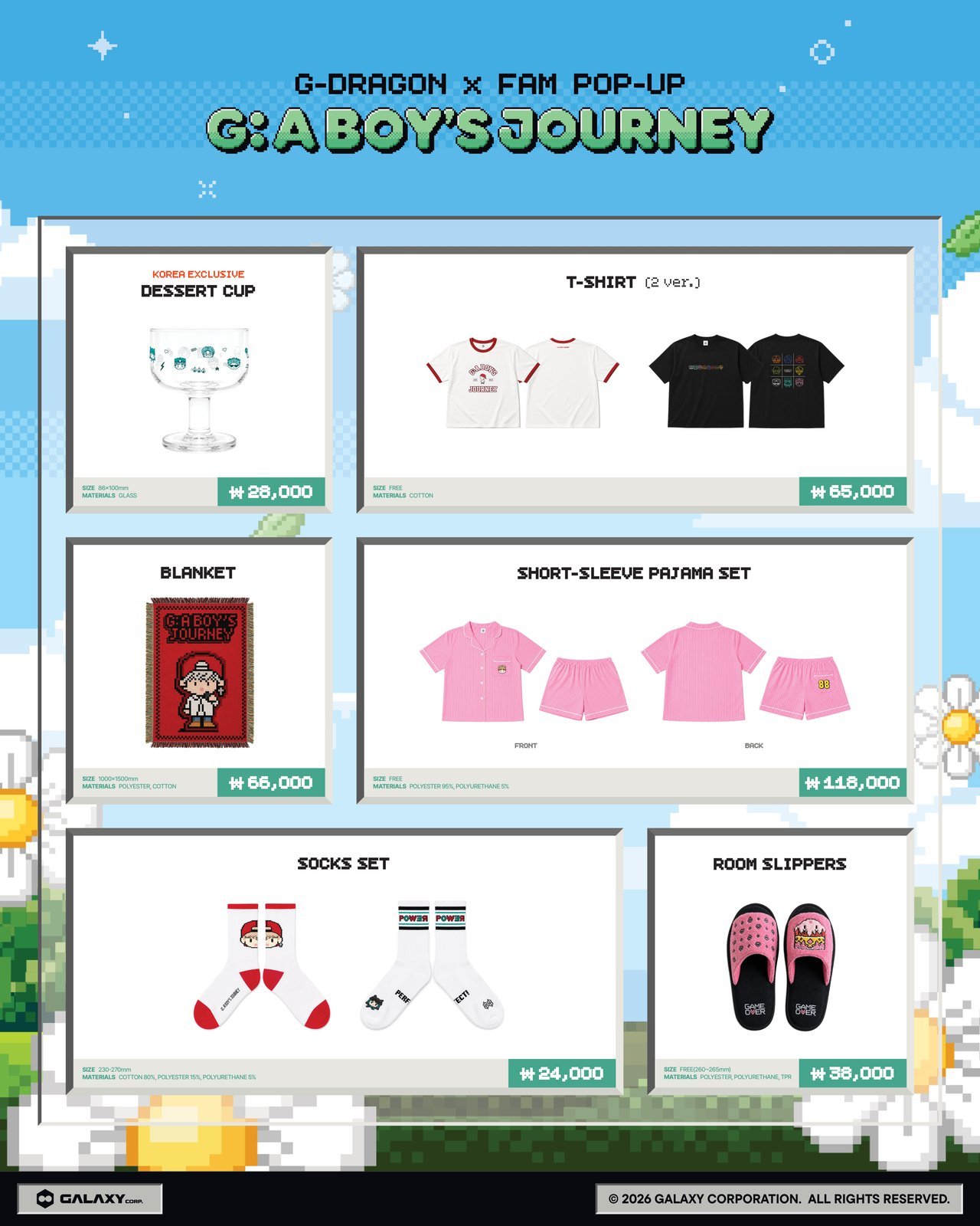G-DRAGON x FAM POP-UP <G: A BOY’S JOURNEY> product image 4