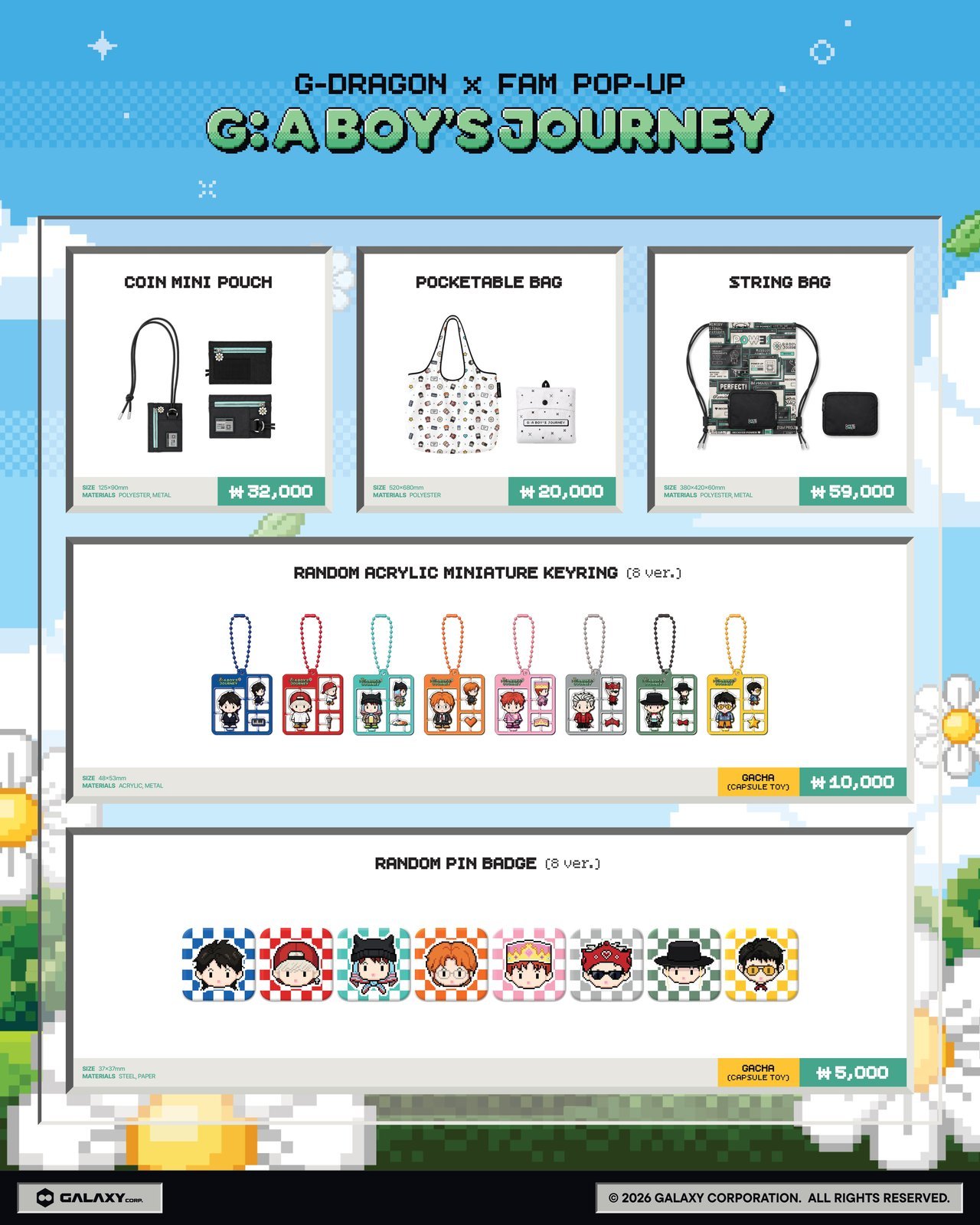 G-DRAGON x FAM POP-UP <G: A BOY’S JOURNEY> product image 5