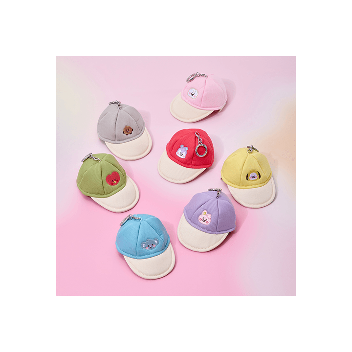 BTS Jelly Shop Ball Cap Keyring