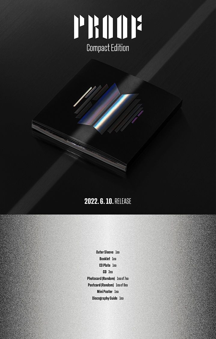 BTS PROOF Album (COMPACT EDITION) product image 2
