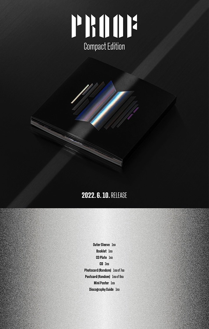 BTS PROOF Album (COMPACT EDITION) product image 2