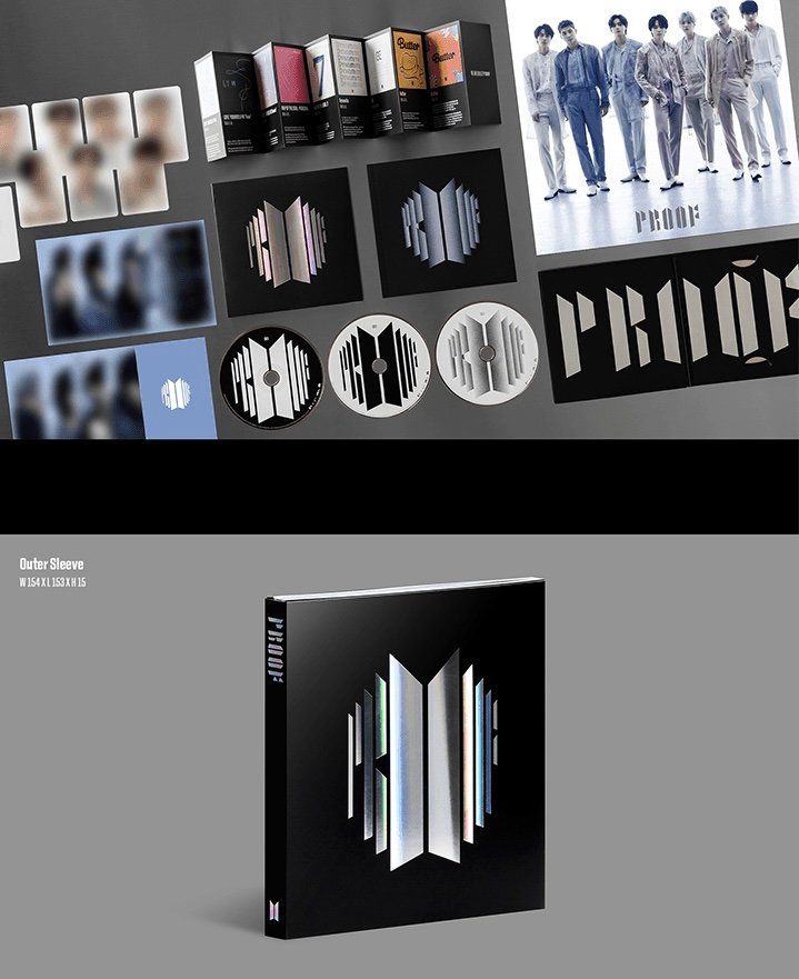 BTS PROOF Album (COMPACT EDITION) product image 3