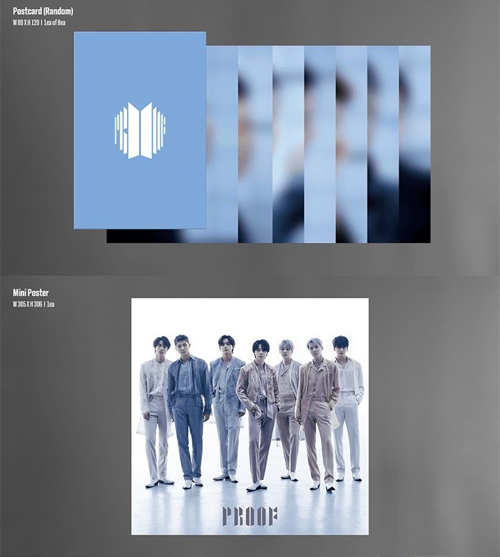 BTS PROOF Album (COMPACT EDITION) product image 6