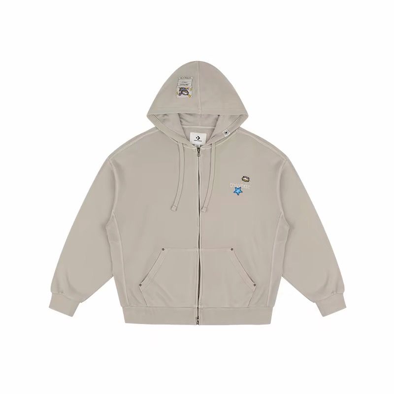 CONVERSE x ZO&FRIENDS Washed Zip-Up Hoodie product image 2