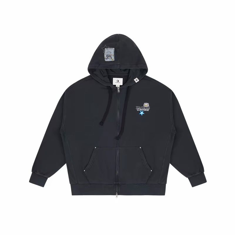 CONVERSE x ZO&FRIENDS Washed Zip-Up Hoodie