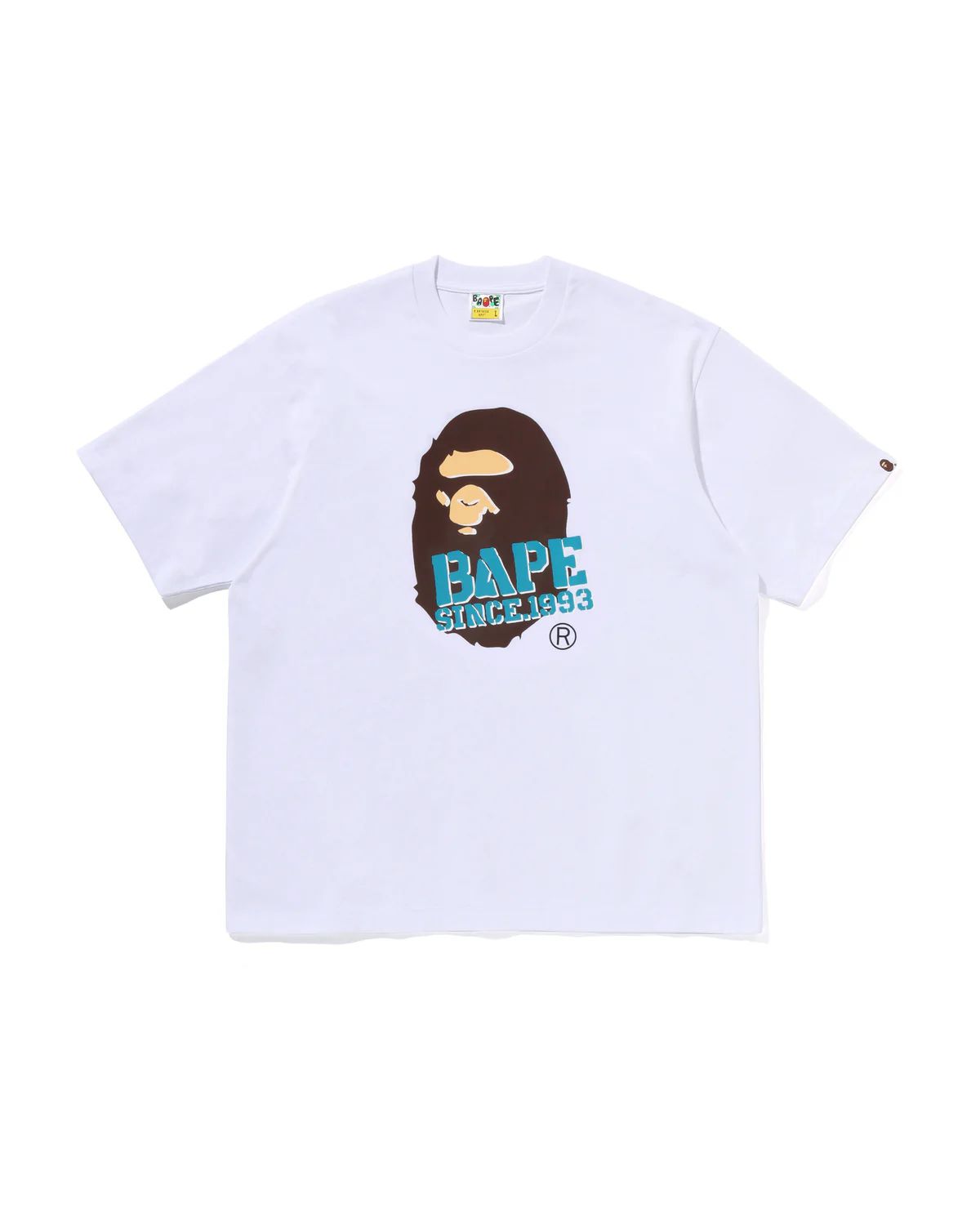 Bape Stencil Font Ape Head Relaxed Fit Tee product image 4