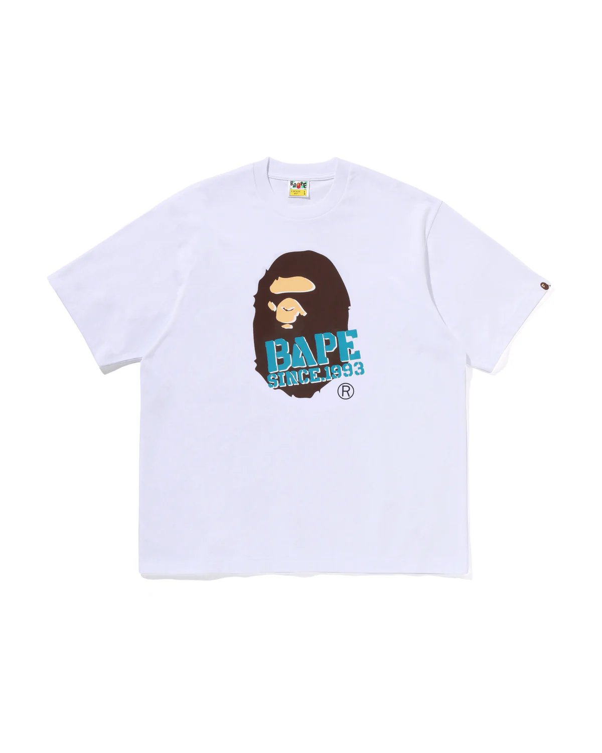 Bape Stencil Font Ape Head Relaxed Fit Tee product image 4