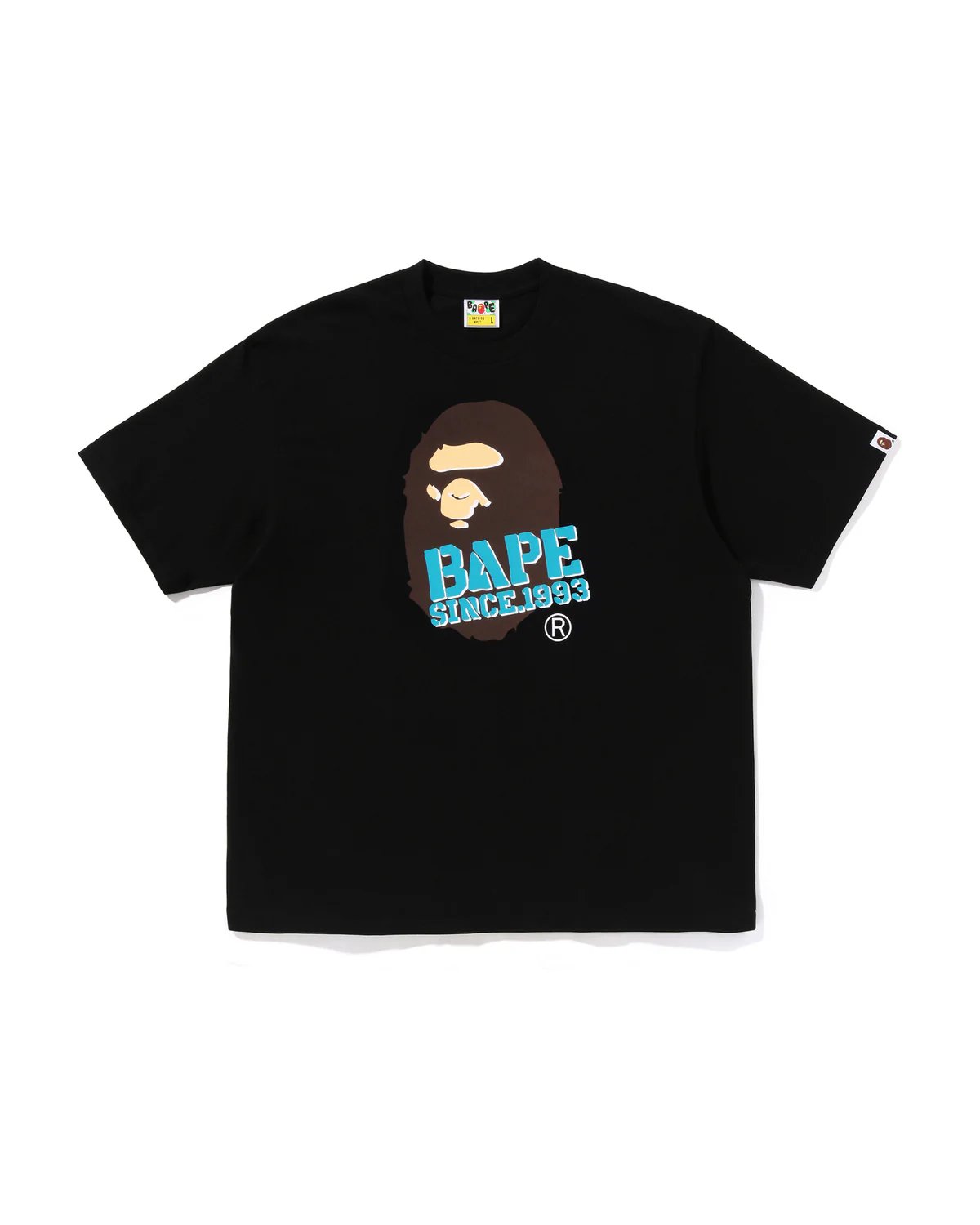 Bape Stencil Font Ape Head Relaxed Fit Tee product image 1