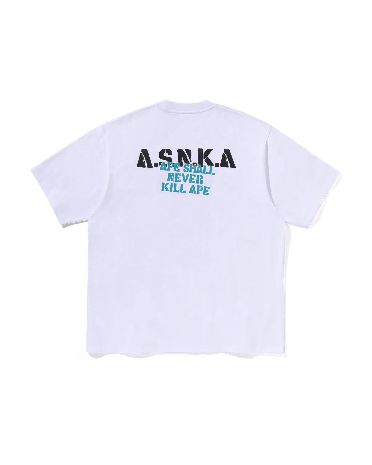 Bape Stencil Font Ape Head Relaxed Fit Tee product image 5