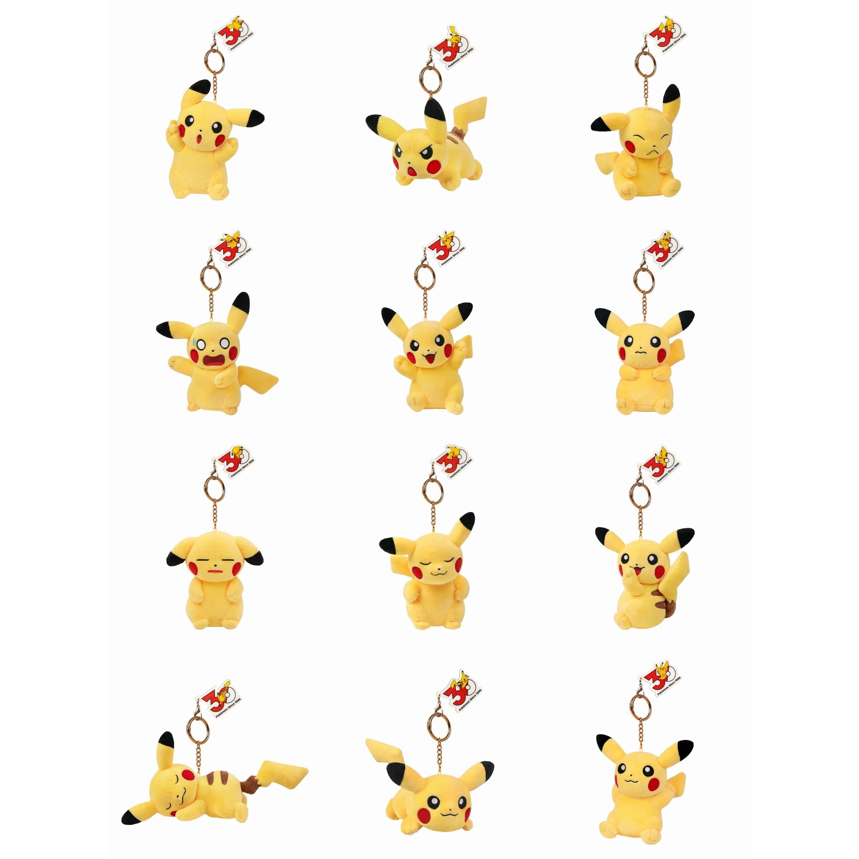 Pokemon 30th Anniversary Pikachu Plush Keychain product image 3