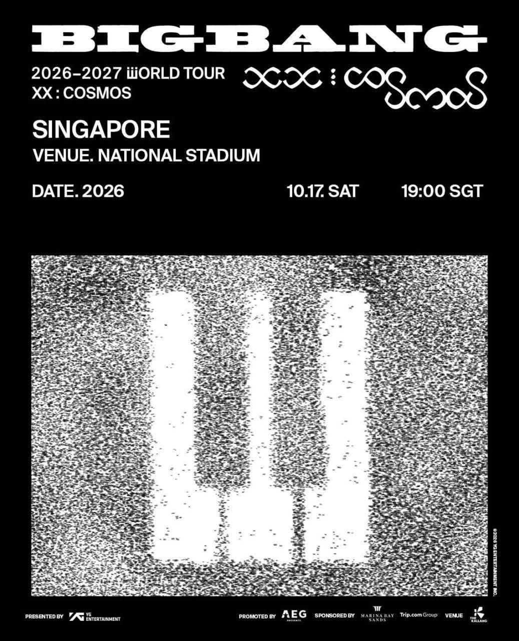 BIGBANG 2026-2027 WORLD TOUR < XX : COSMOS > IN SINGAPORE 🇸🇬 product image 3