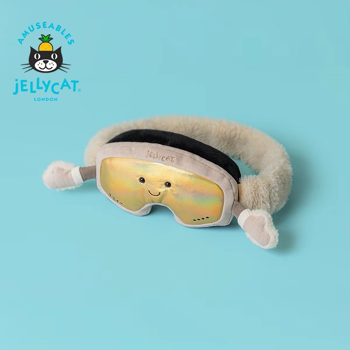 Jellycat Fun Ski Club Goggles Plush Toy product image 1