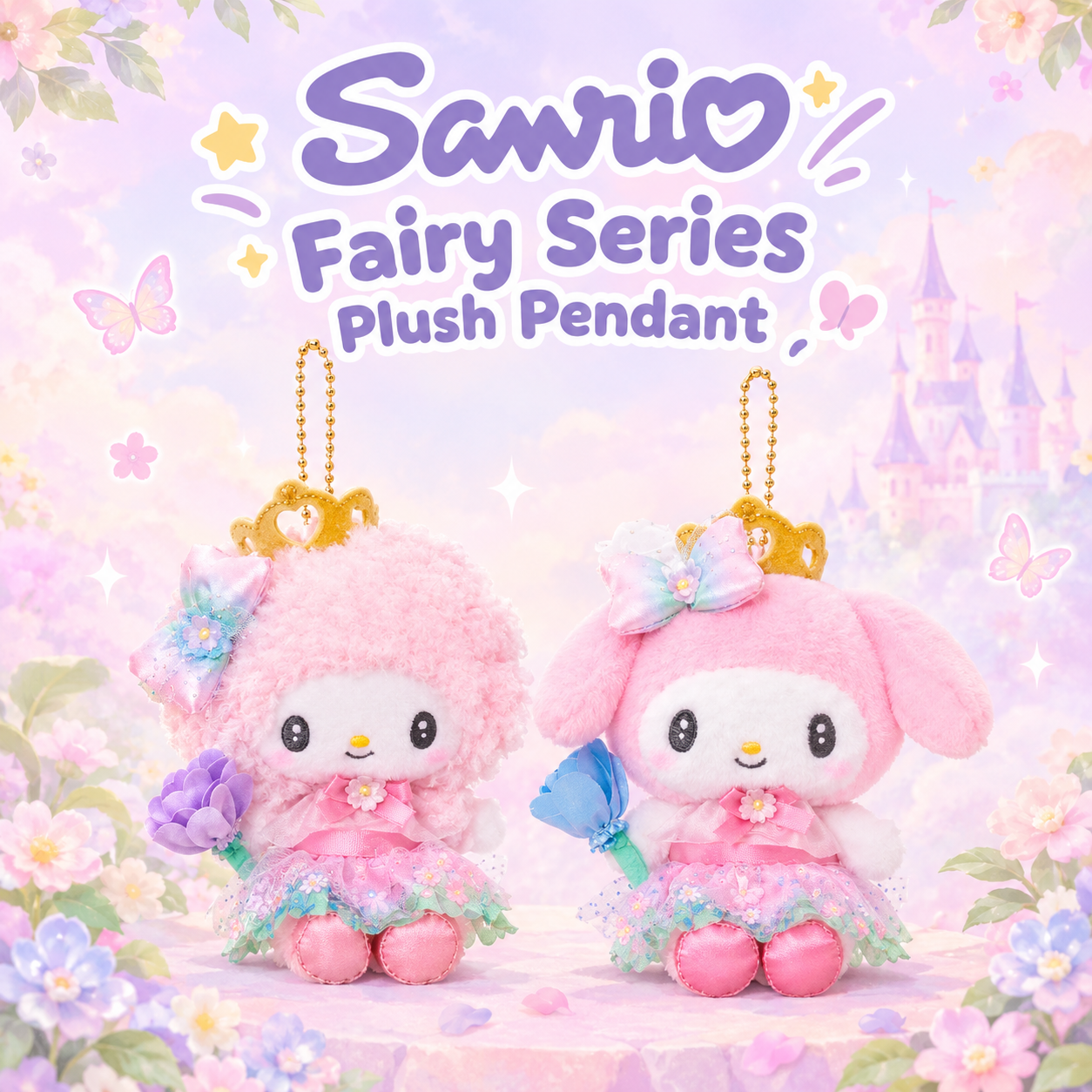Sanrio Fairy Series Plush Pendant product image 1
