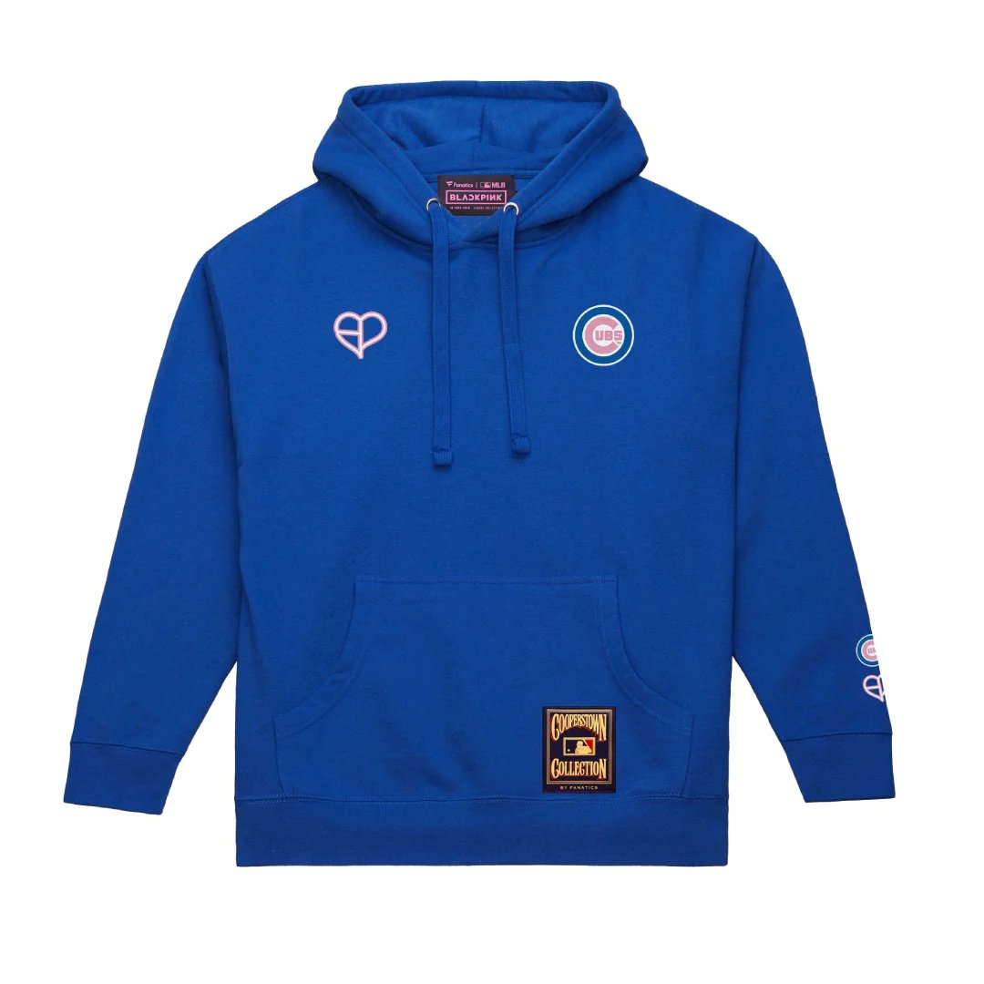 FANATICS x BLACKPINK LA DODGERS HOODIE (BLACK/BLUE) product image 7