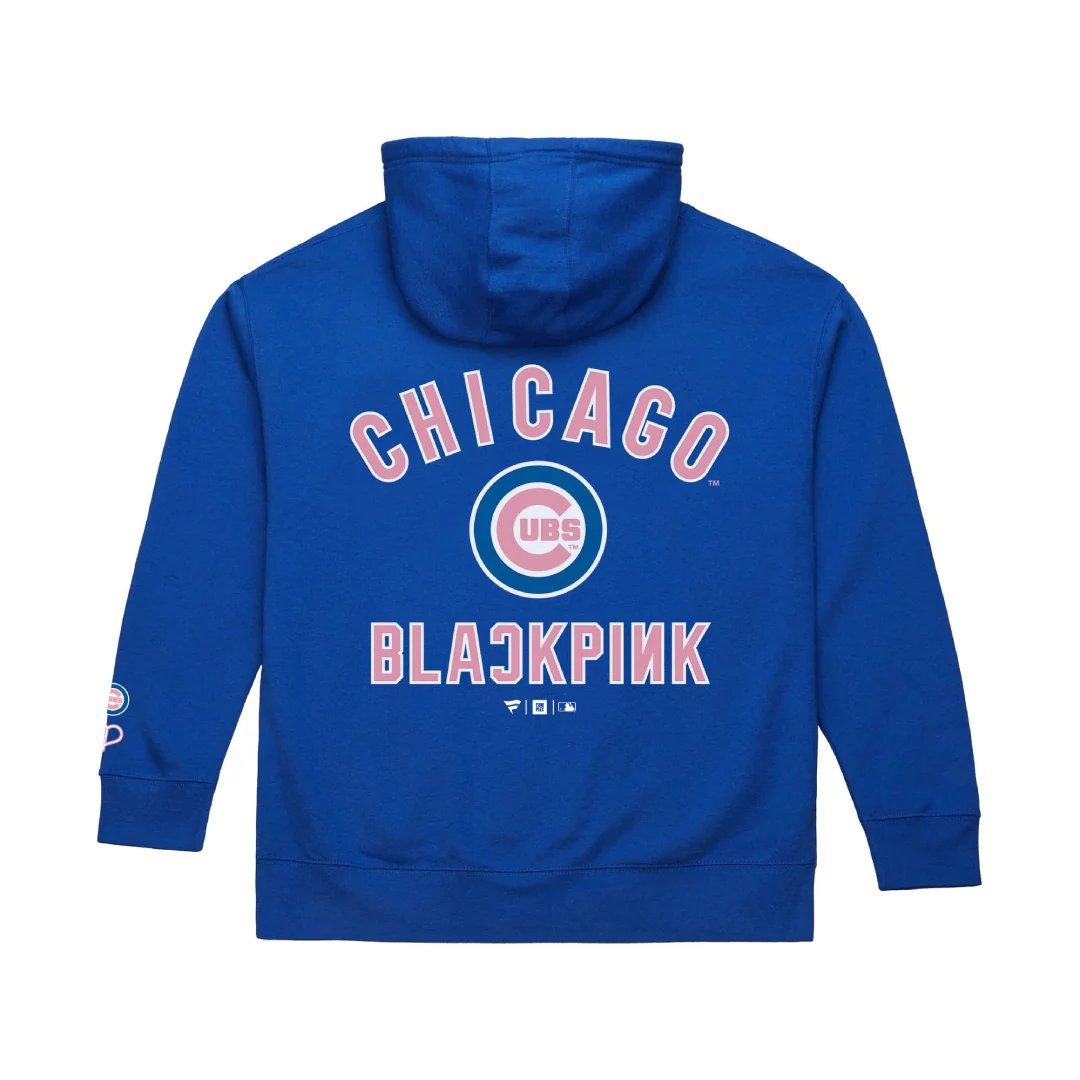 FANATICS x BLACKPINK LA DODGERS HOODIE (BLACK/BLUE) product image 8