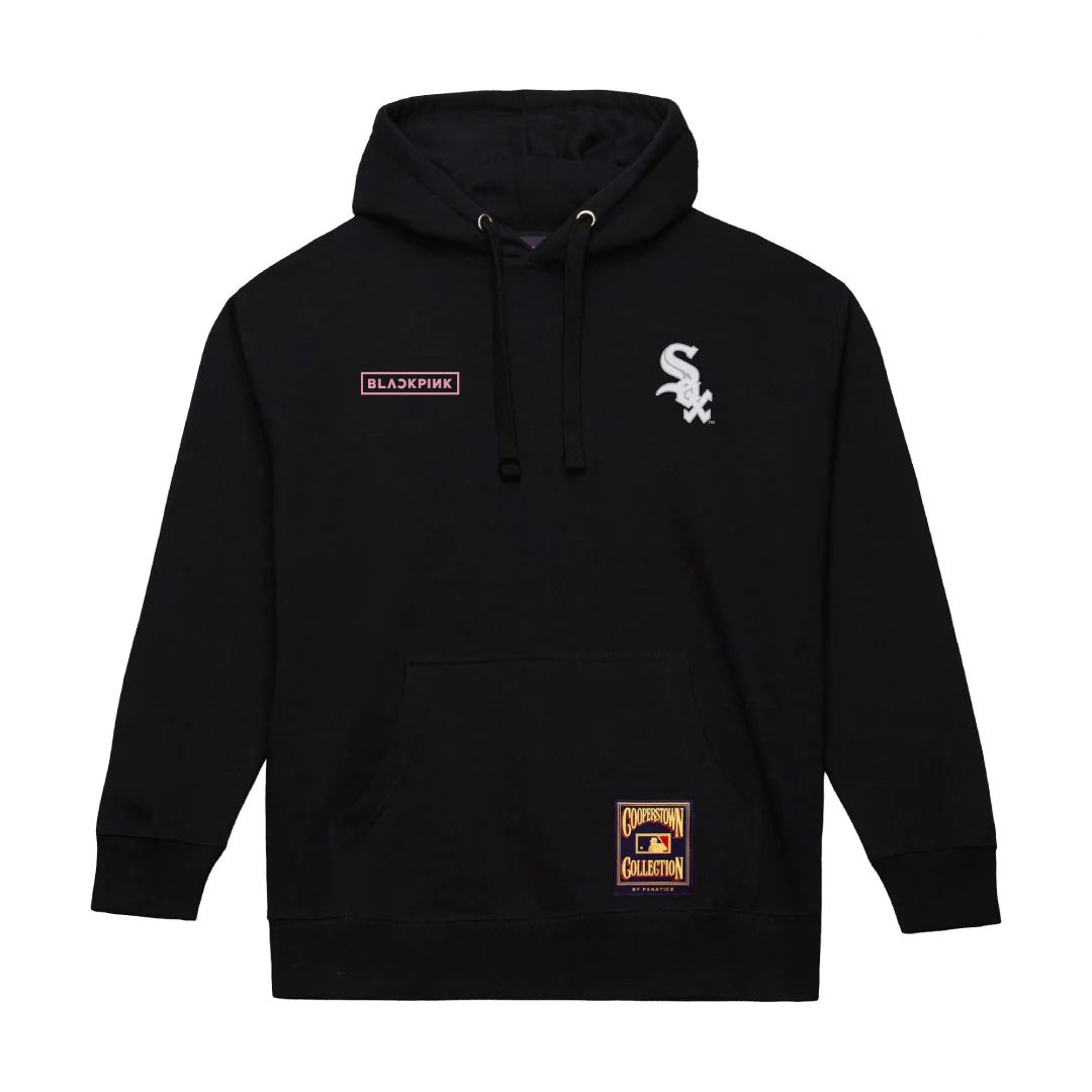 FANATICS x BLACKPINK LA DODGERS HOODIE (BLACK/BLUE) product image 3