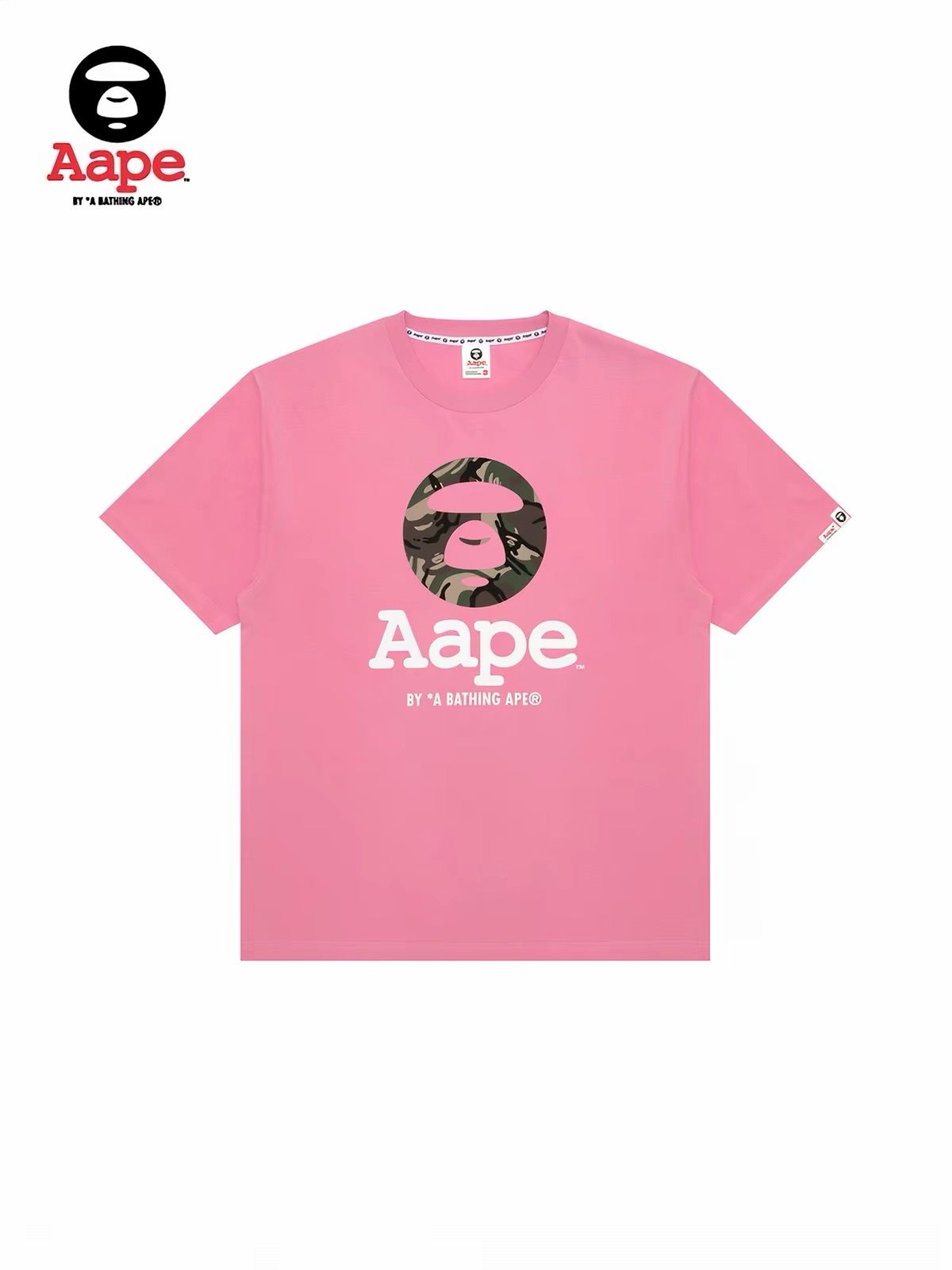 AAPE Camo Ape & Letter Graphic Short Sleeve Tee  product image 3