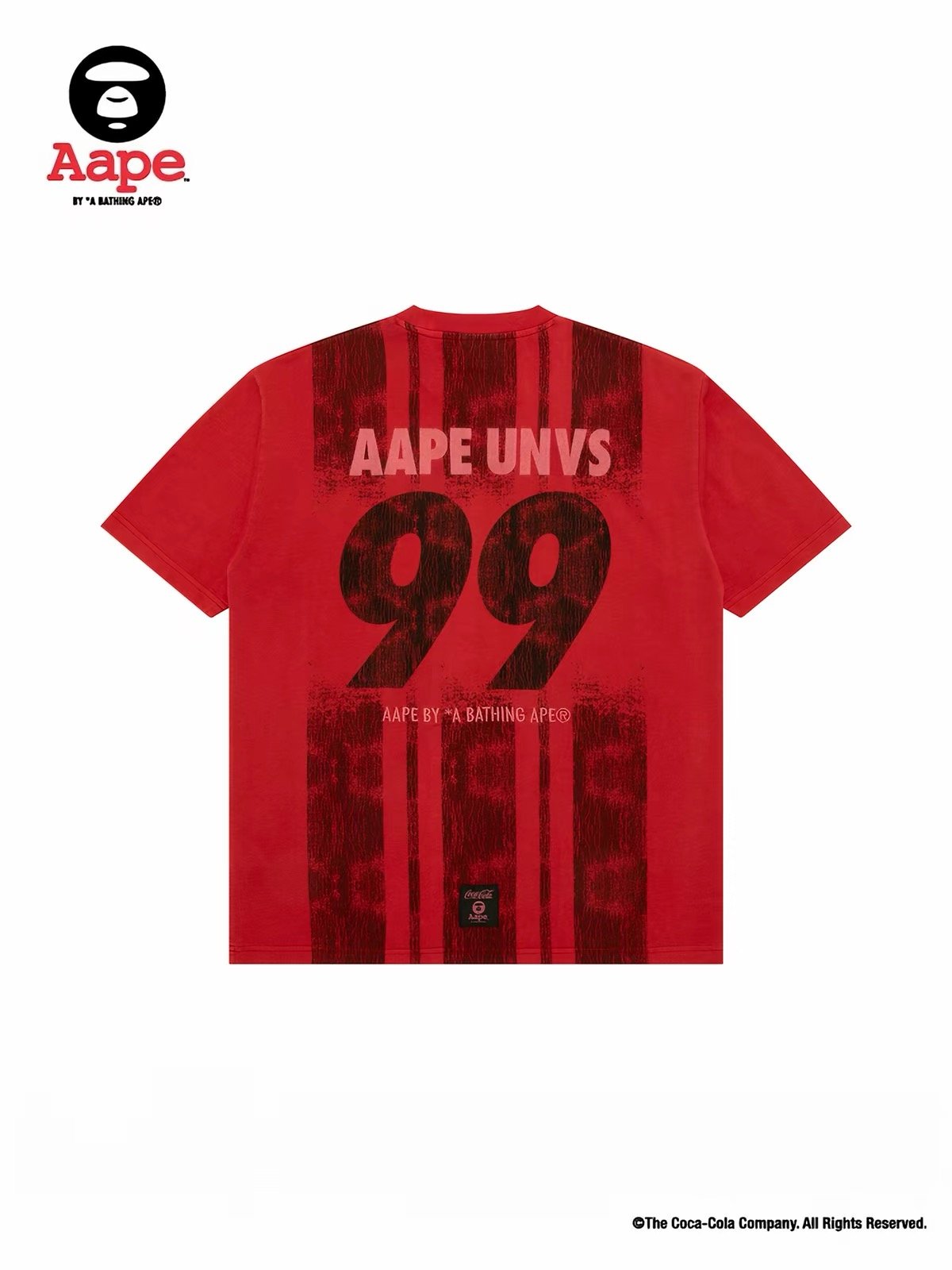 Aape x COCA-COLA Football Jersey Tee product image 2