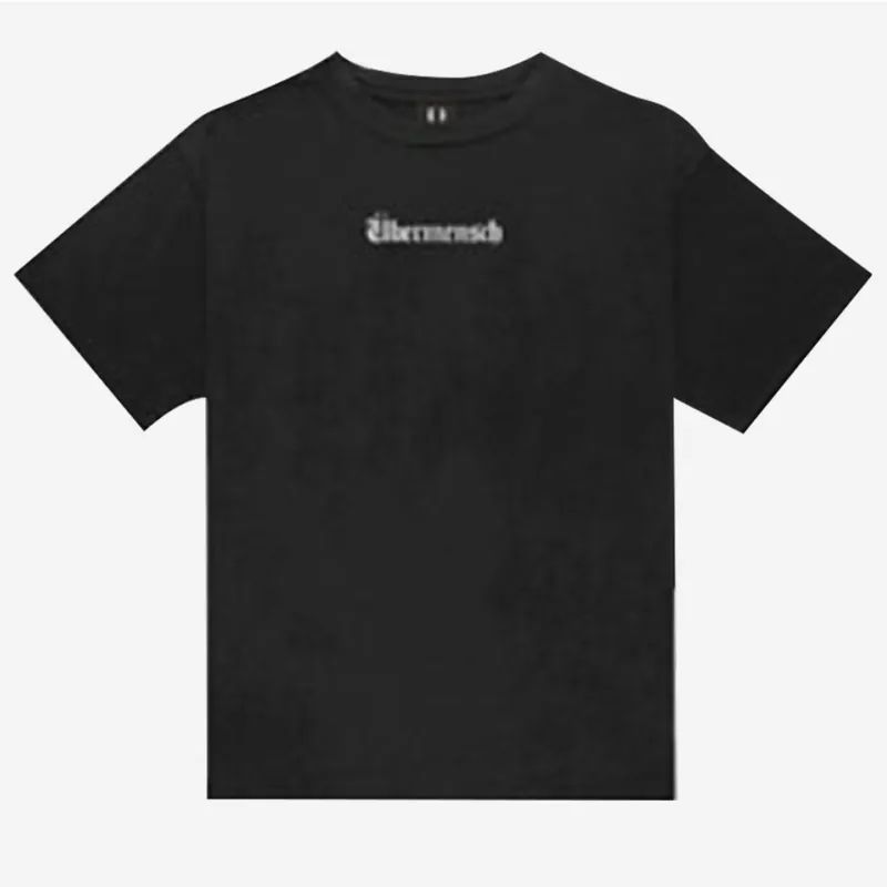 G-DRAGON ÜBERMENSCH SHORT SLEEVE TEE (BLACK/WHITE) product image 2