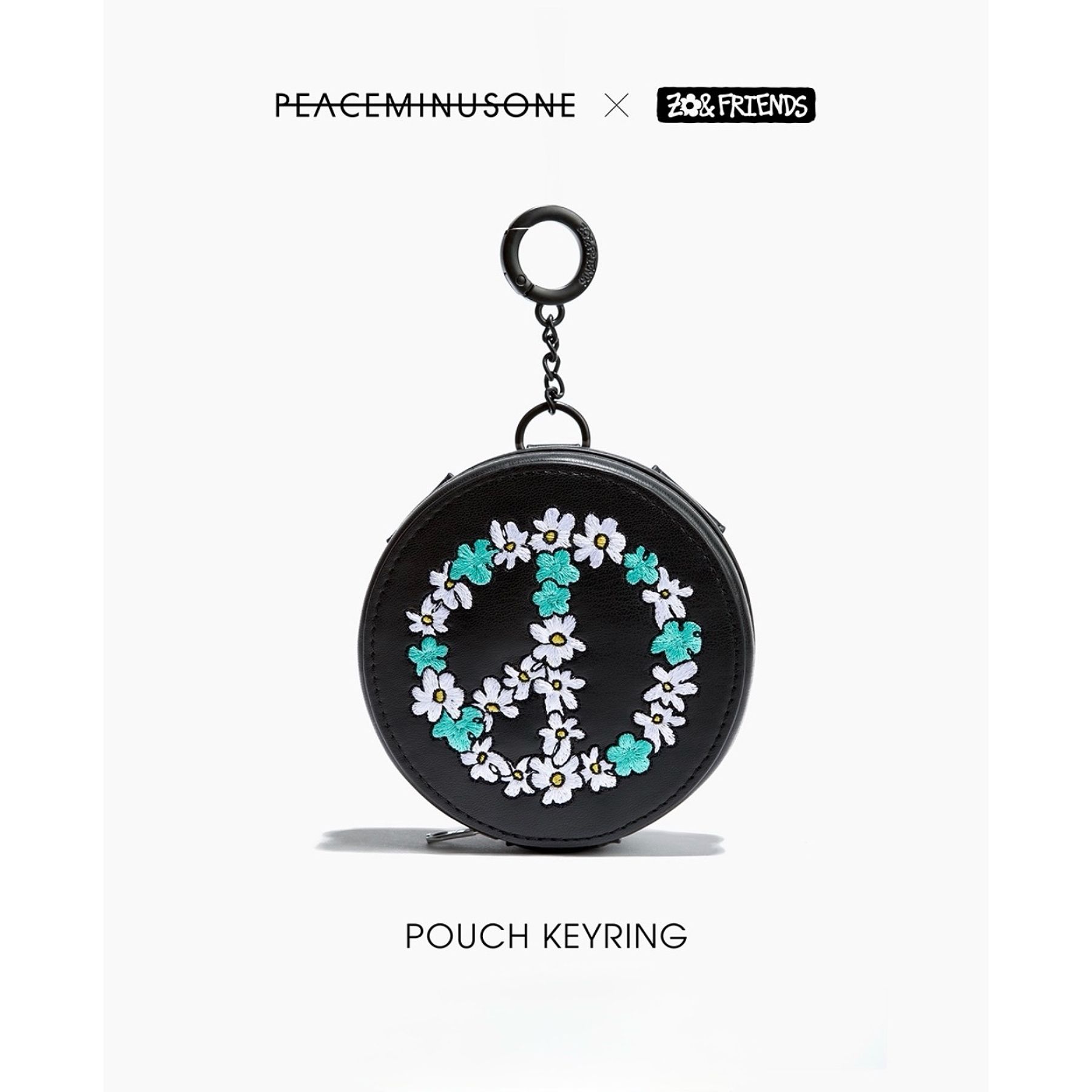Peaceminusone x ZO&FRIENDS Pouch Keyring product image 1