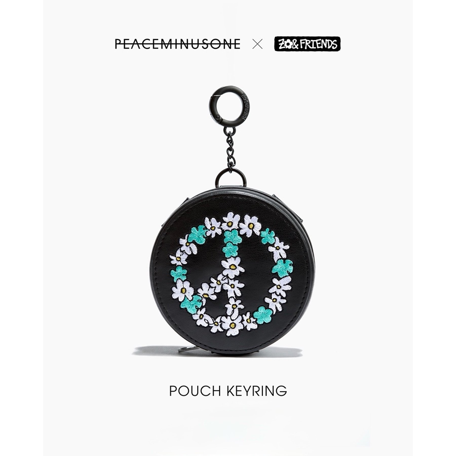 Peaceminusone x ZO&FRIENDS Pouch Keyring product image 1